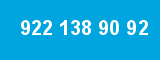 922 138 90 92